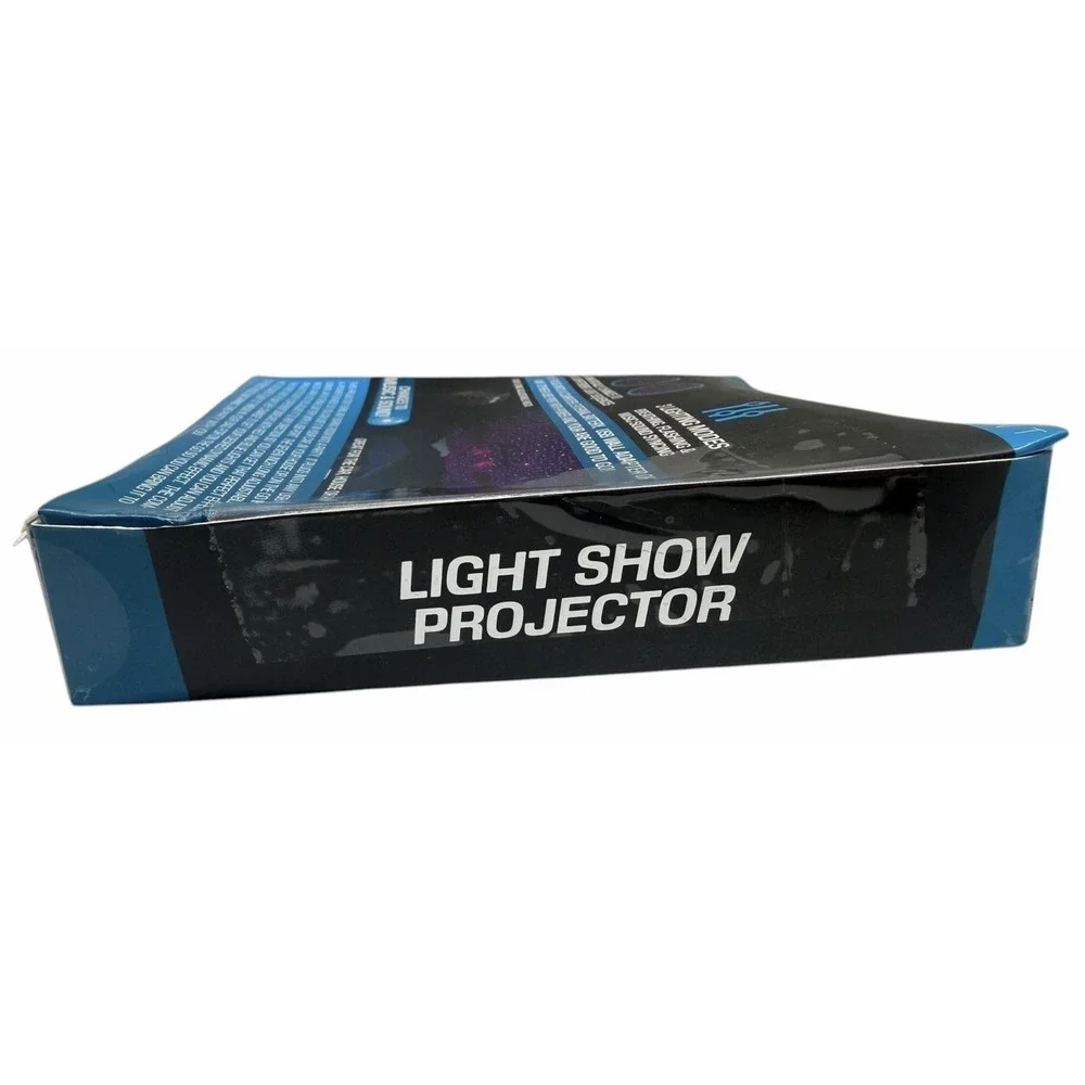 LIGHT‎ SHOW PROJECTOR W/ ADJUSTABLE USB PLUG & PLAY